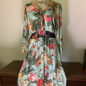 Farm Rio Marilla Floral maxi dress xs